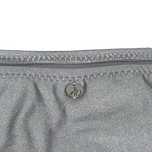 SAM EDELMAN Cheeky Silver Hipster Bikini Bottom Size M NWT - Picture 7 of 13